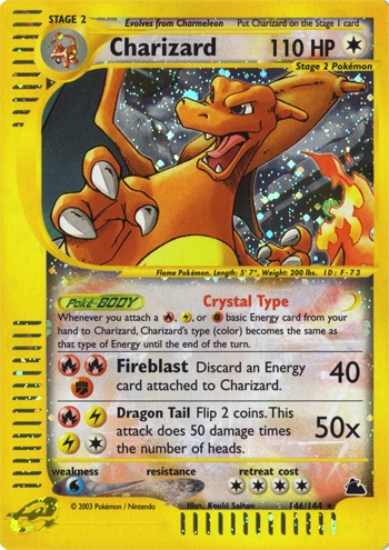 Crystal Charizard (PSA 10)
